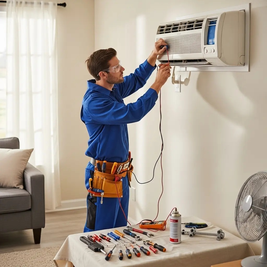 Küçükçekmece Termodinamik Termodinamik klima gaz dolumu ve bakım – Enerji verimliliği artırıldı. - Teknik servis örneği